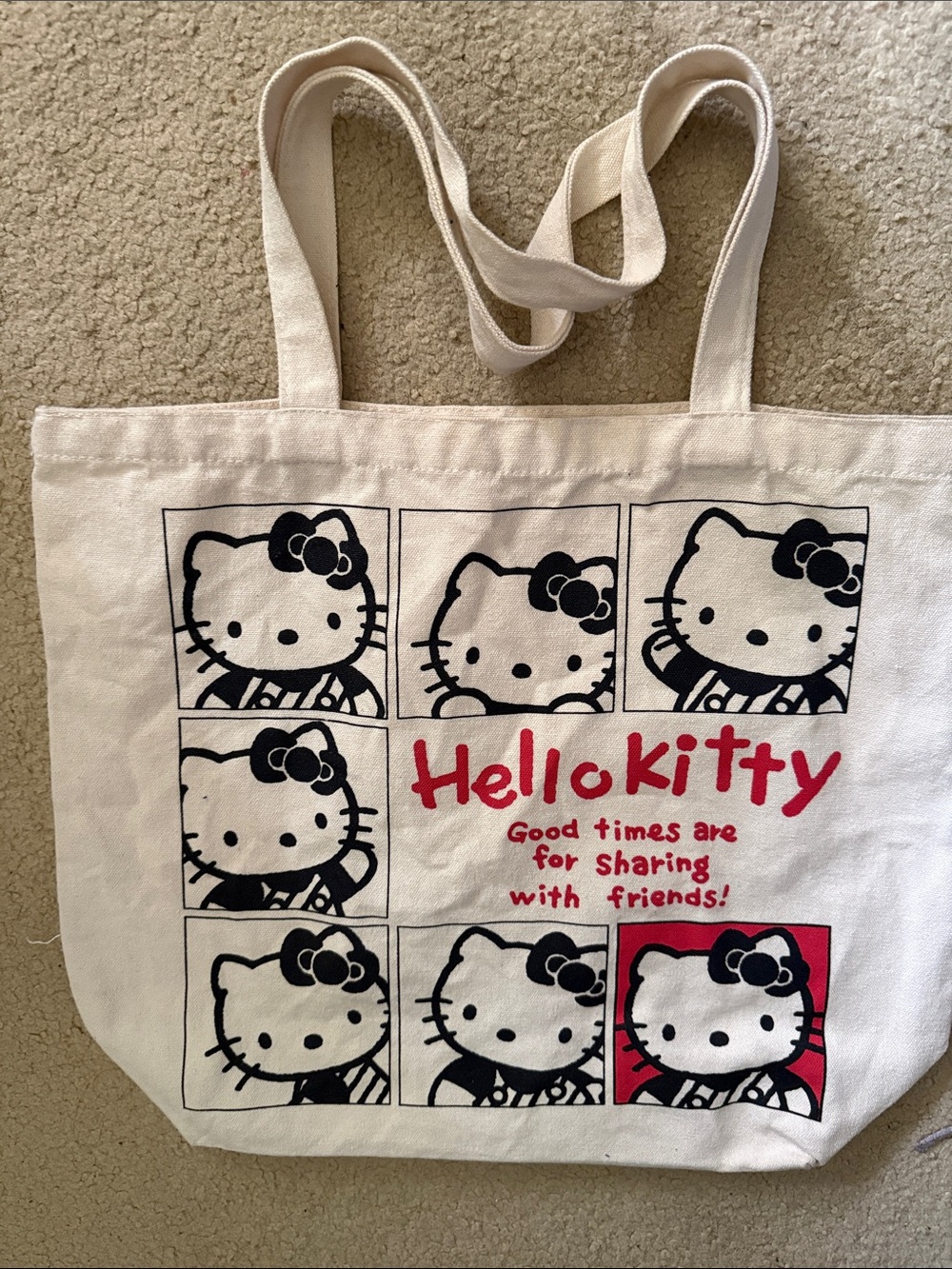 Hello Kitty Canvas Bag